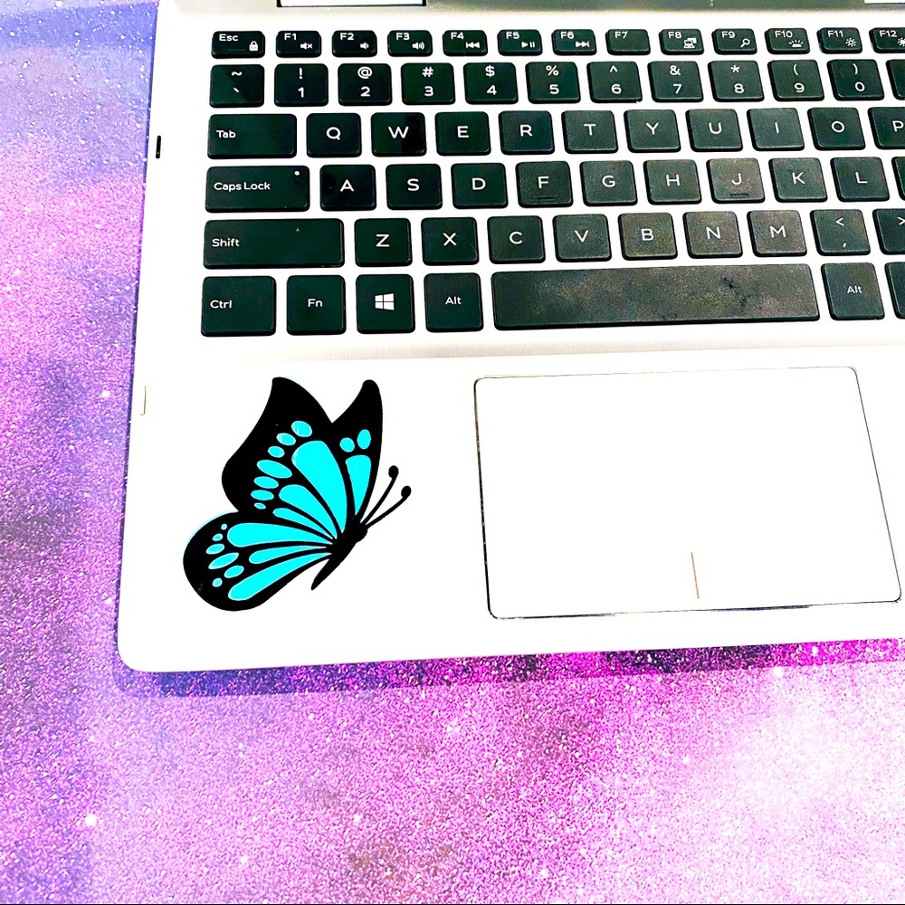 Laptop decal stickers 🦋